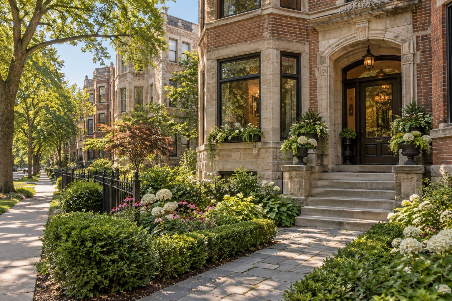 A Chicago home, illustrative